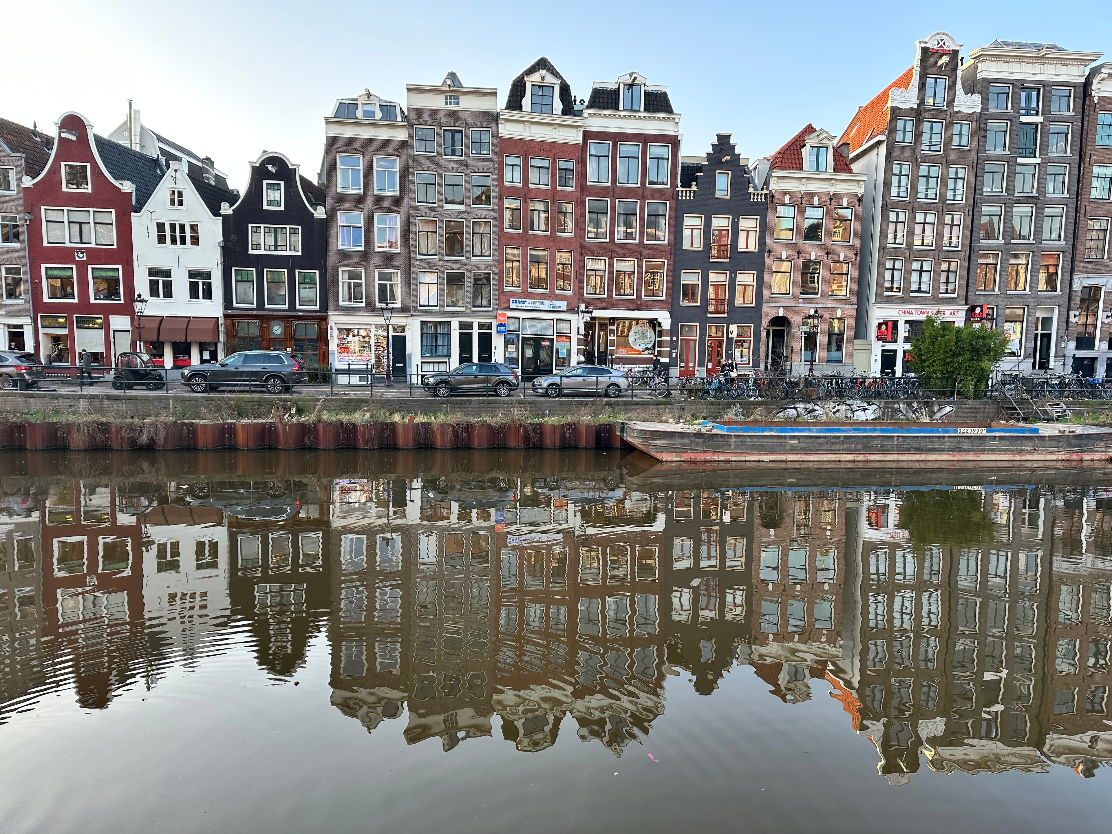 Amsterdam canal houses